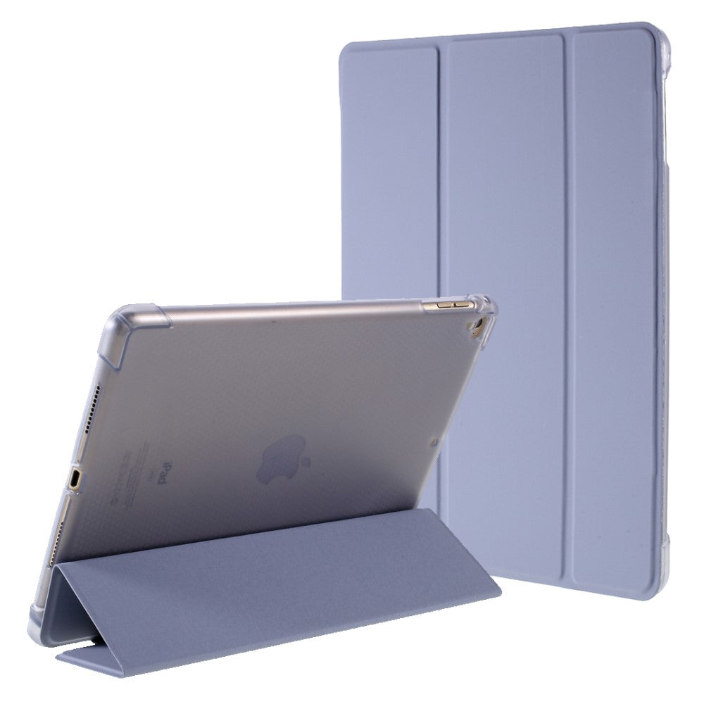 iPad (2018-2017) / iPad Air / iPad Air 2 Tri-Fold Læder Cover m. Pencil Holder - Lavendel iPad (2017-2018) - Air - Air 2 | TABLETCOVERS.DK